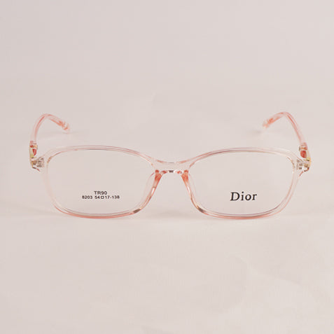 Womens Lite Pink Optical Frame