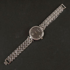 Women Chain Wrist Watch Silver C
