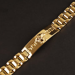 Mens Golden Chain Bracelets V