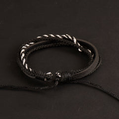 New Casual Rope Bracelet Black