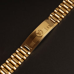 Mens Golden Chain Bracelets L.v.