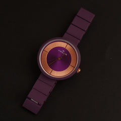 Women's Wrist Watch Purple Dial with Purple Strap X