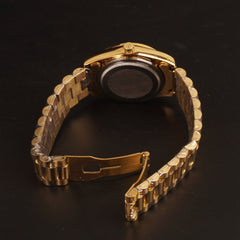 Women Chain Wrist Watch Golden R