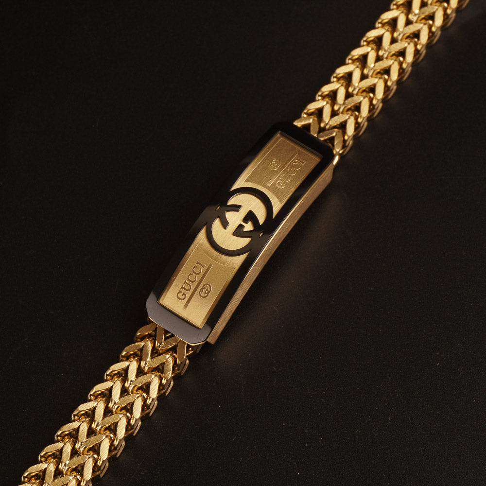Mens Golden Chain Bracelet G