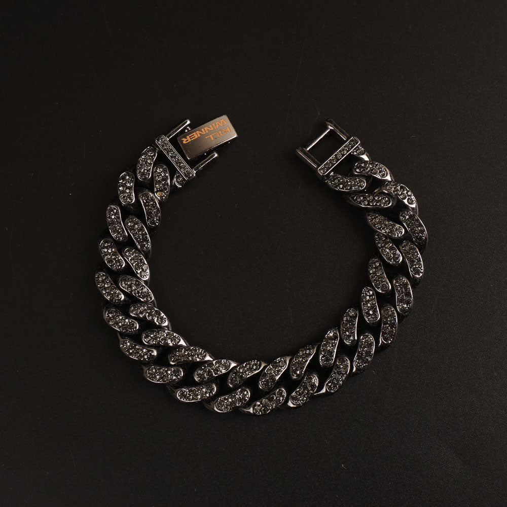 Woman's Chain Bracelet Black