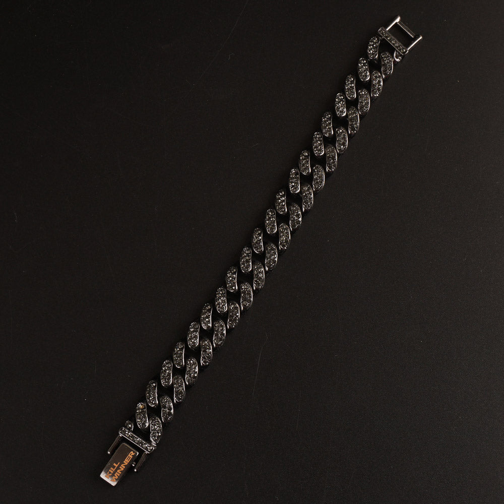 Woman's Chain Bracelet Black