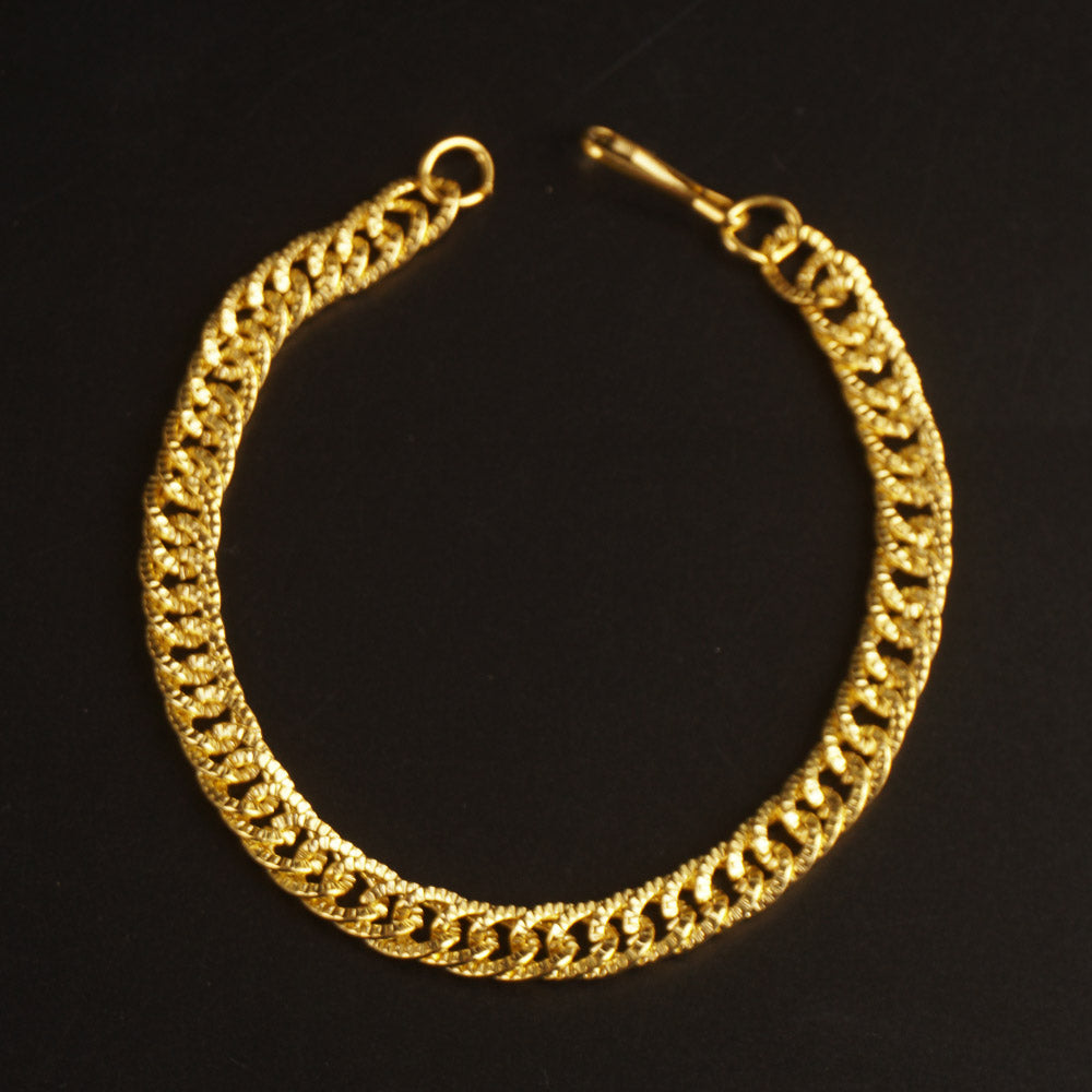 Golden Chain Bracelet for Men & Women