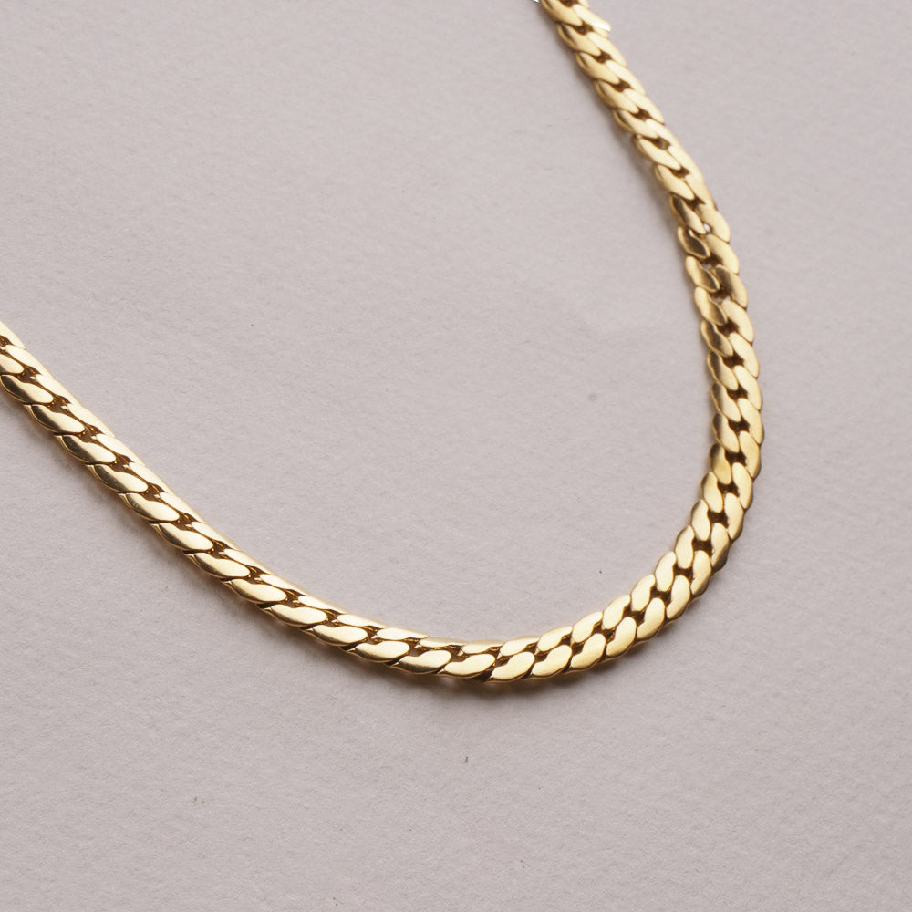Golden Chain Necklace 3mm