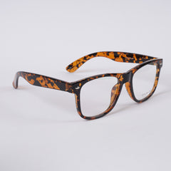 Orange Black Shade Optical Frame