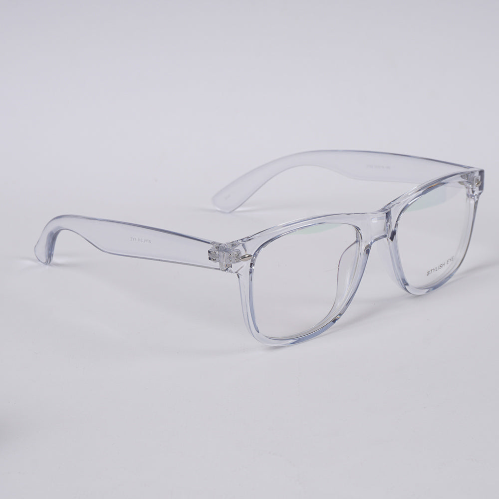 White Blue Shade Optical Frame