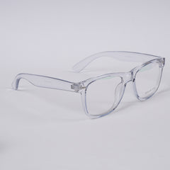 White Blue Shade Optical Frame