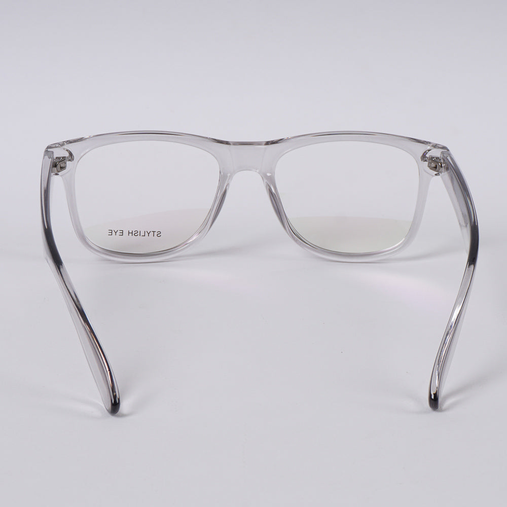 White Grey Optical Frame Design