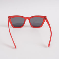 Red Frame Sunglasses with Black Shade