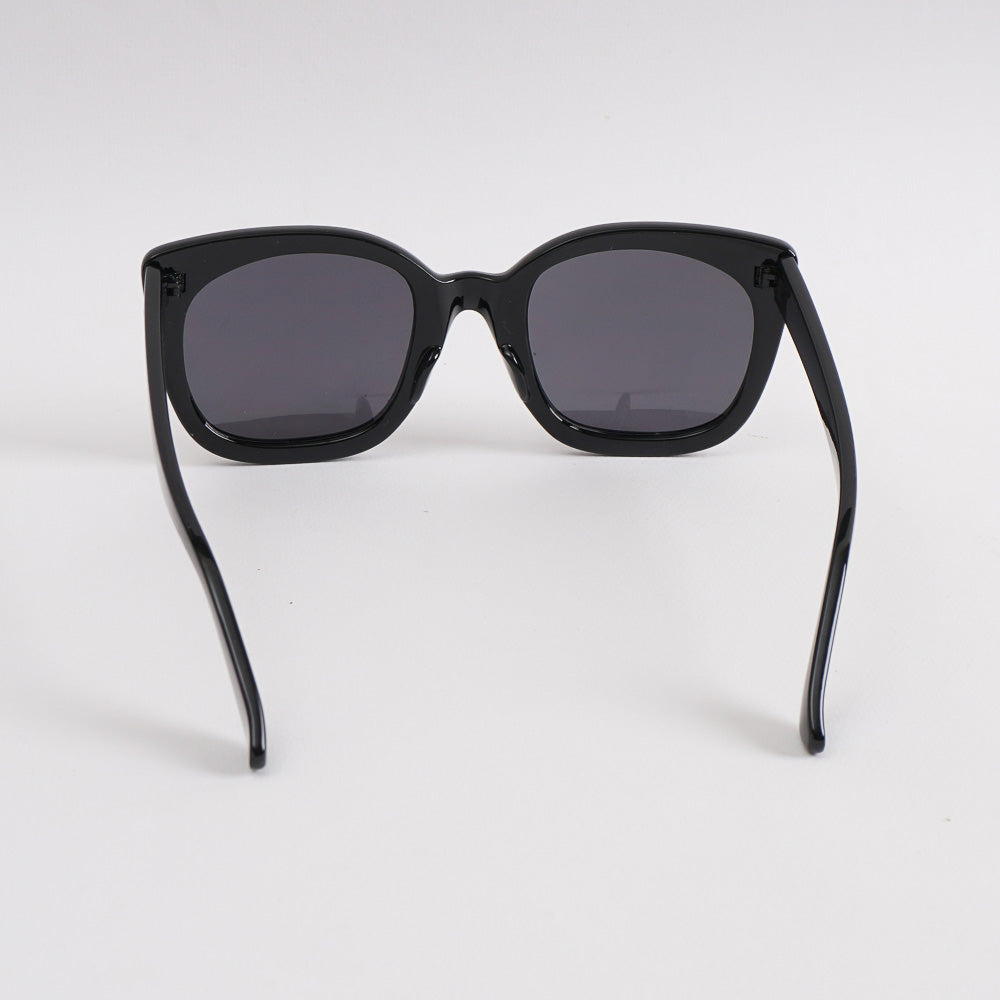 Black Frame Sunglasses with Black Shade