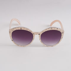 White Shade Frame Sunglasses for Women