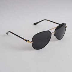 Black_Golden Sunglasses with Black Shade P