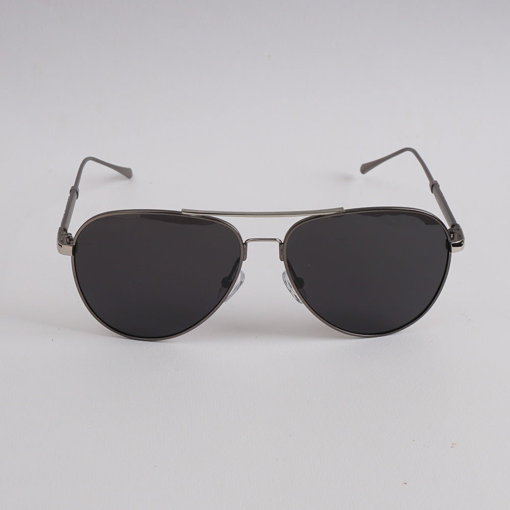 Metallic Sunglasses with Black Shade P