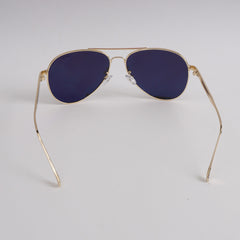 Golden Sunglasses with Black Shade G