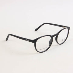 Black Classic Oval Shape Eyeglasses