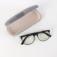 Black Oval Shape Eyeglasses