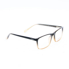 Black & Yellow Rectangular Eyeglasses