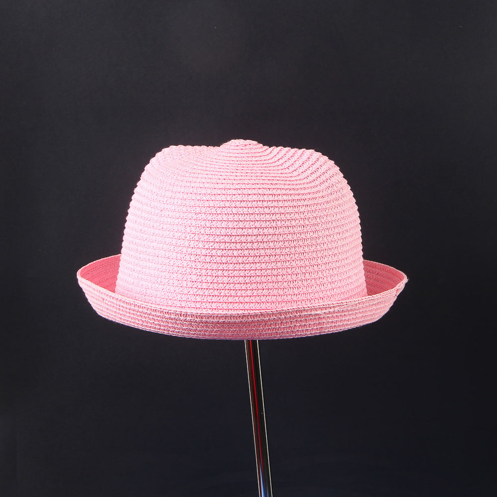 Light Pink Cat Ear Style Sun Hat