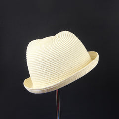 White Cat Ear Style Sun Hat