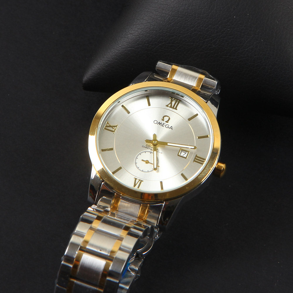 Silver Chain Silver Dial 1241 Men's Wrist Watch