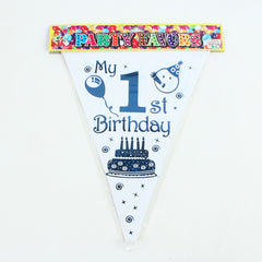 My 1st Happy Birthday Party Flags