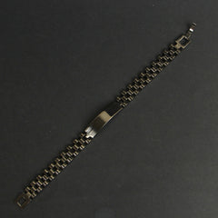 Black Chain Buckle Bracelet