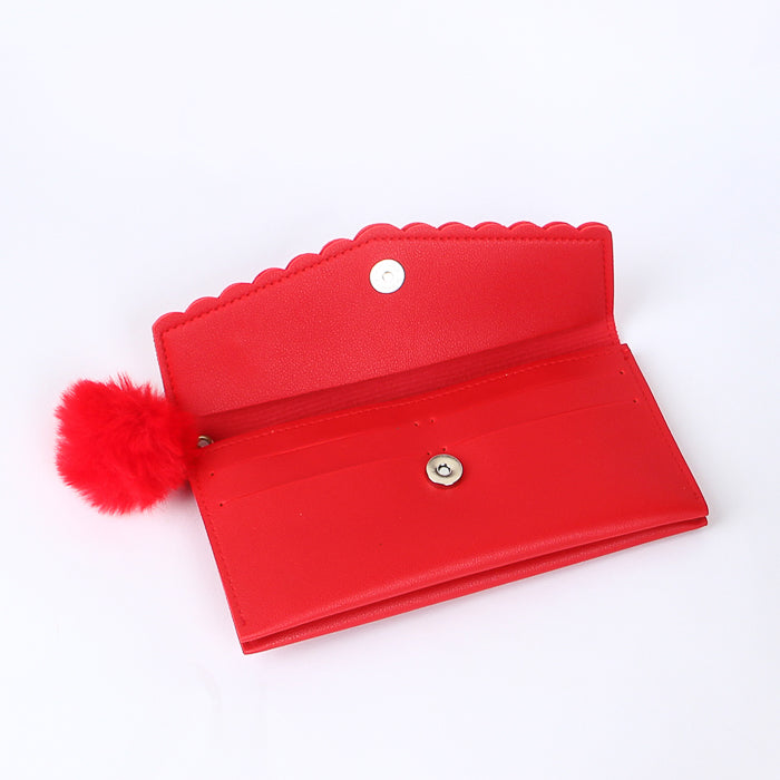 Womens Fashionable Wallet Red
