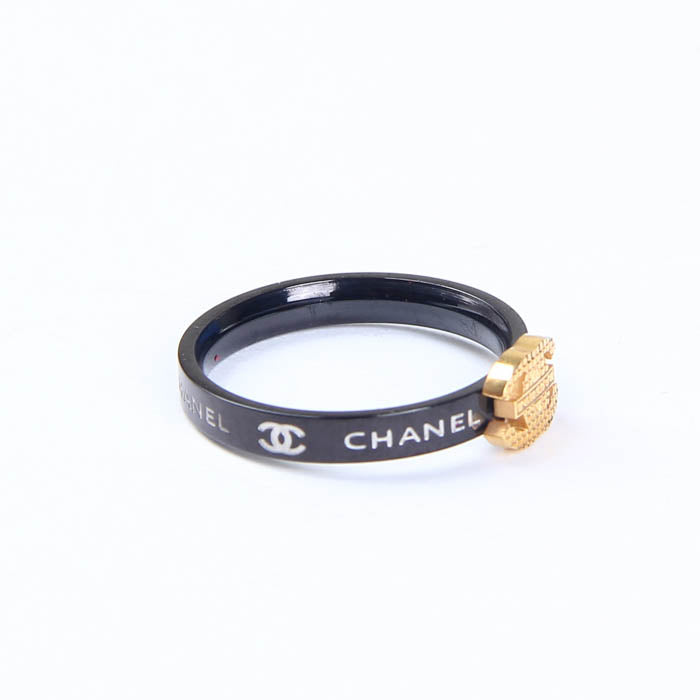 Branded Women's Fancy Black Ring