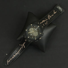 Men's Wrist Watch Black H4