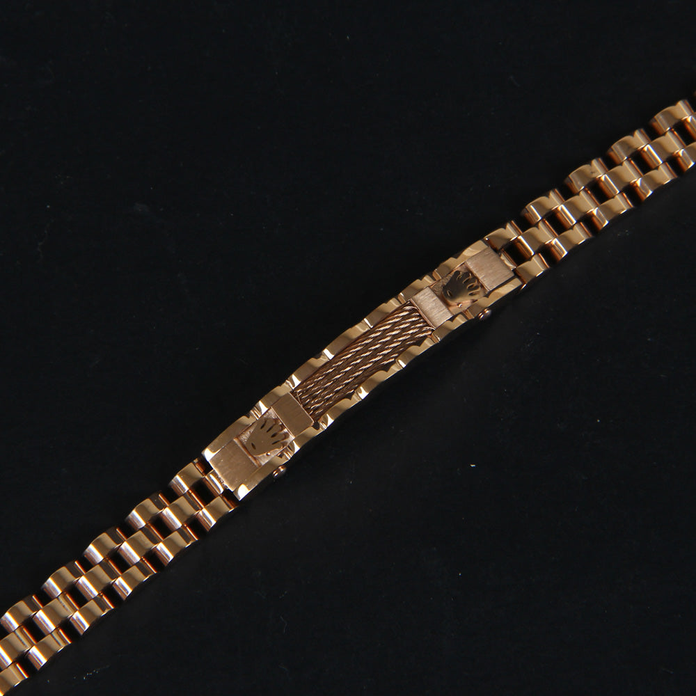 Rosegold Chain Slim Bracelets R