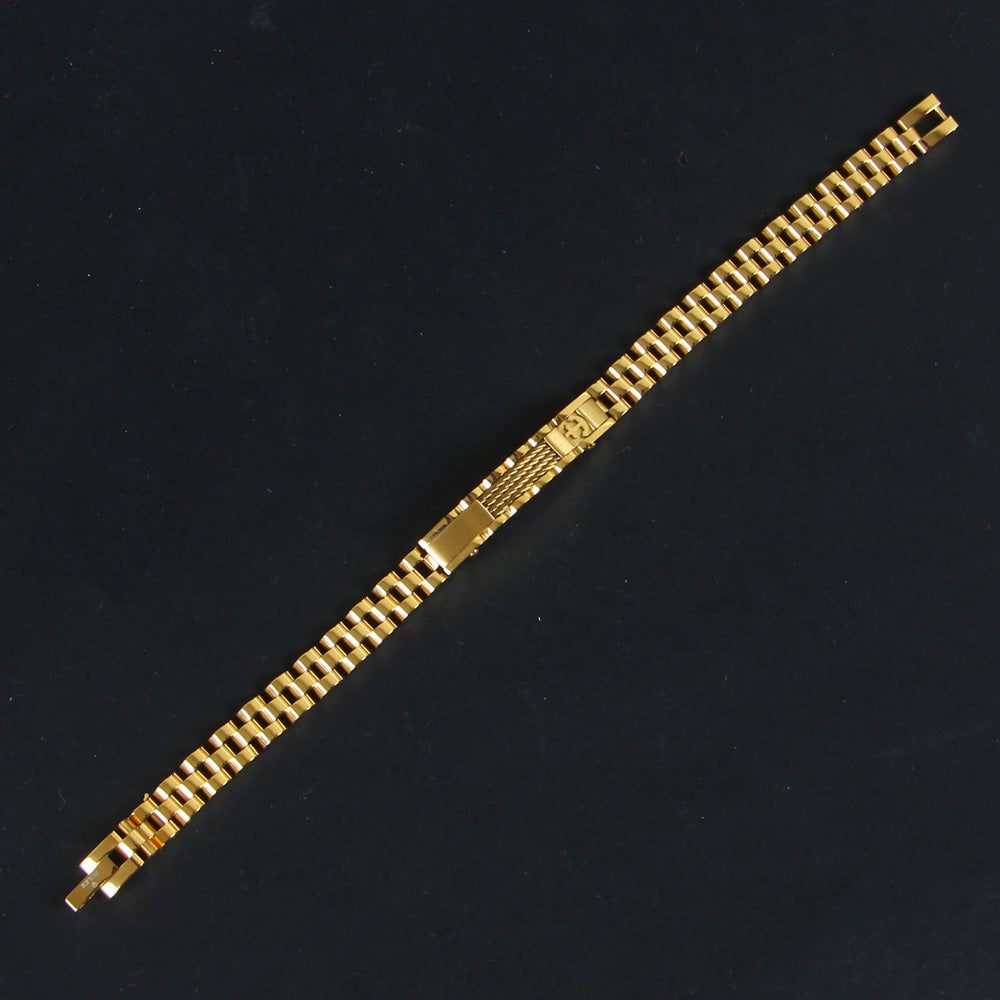 Golden Chain Slim Bracelets Anchor