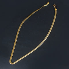 Golden Neck Casual Chain 6mm