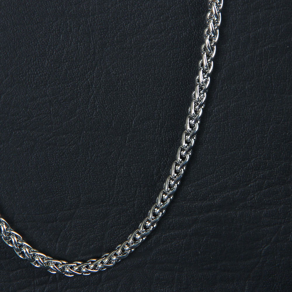 Silver Neck Casual Chain 5mm