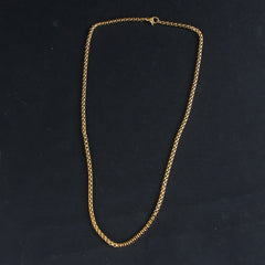 Golden Neck Casual Chain 3mm-1
