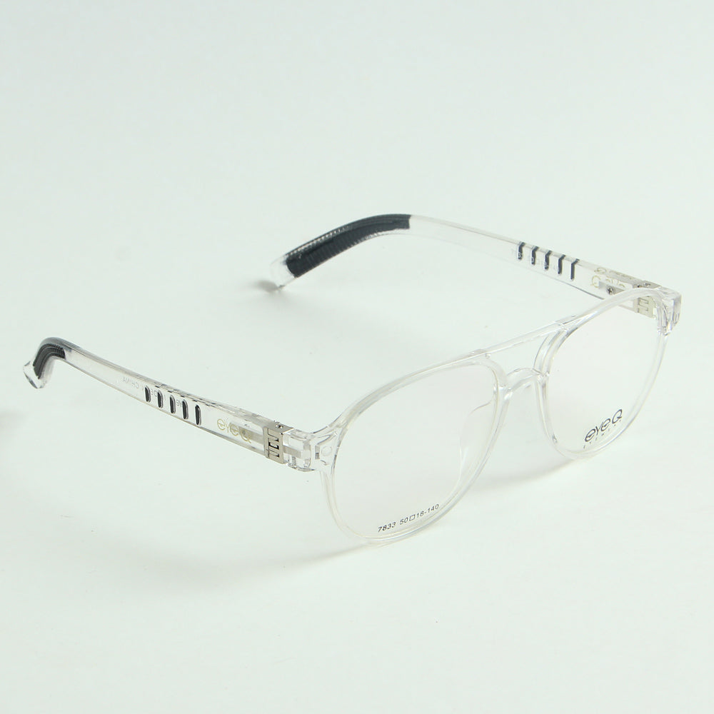 White Translucent Color Optical Frame – Thebuyspot.com