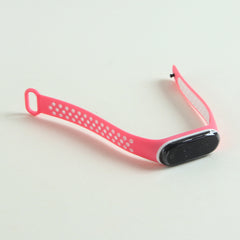 Kids LED wrist watch pink & white design