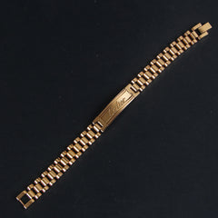Mans Rosegold Chain Bracelet C