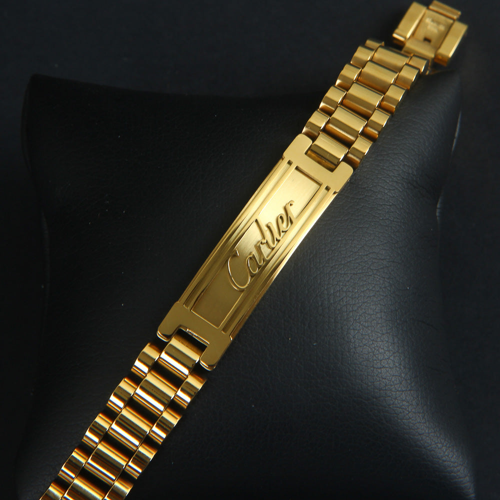 Mans Golden Chain Bracelet C