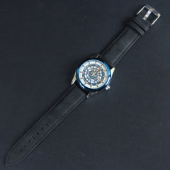 White & Blue Dial 1178 Men's Wrist Watch