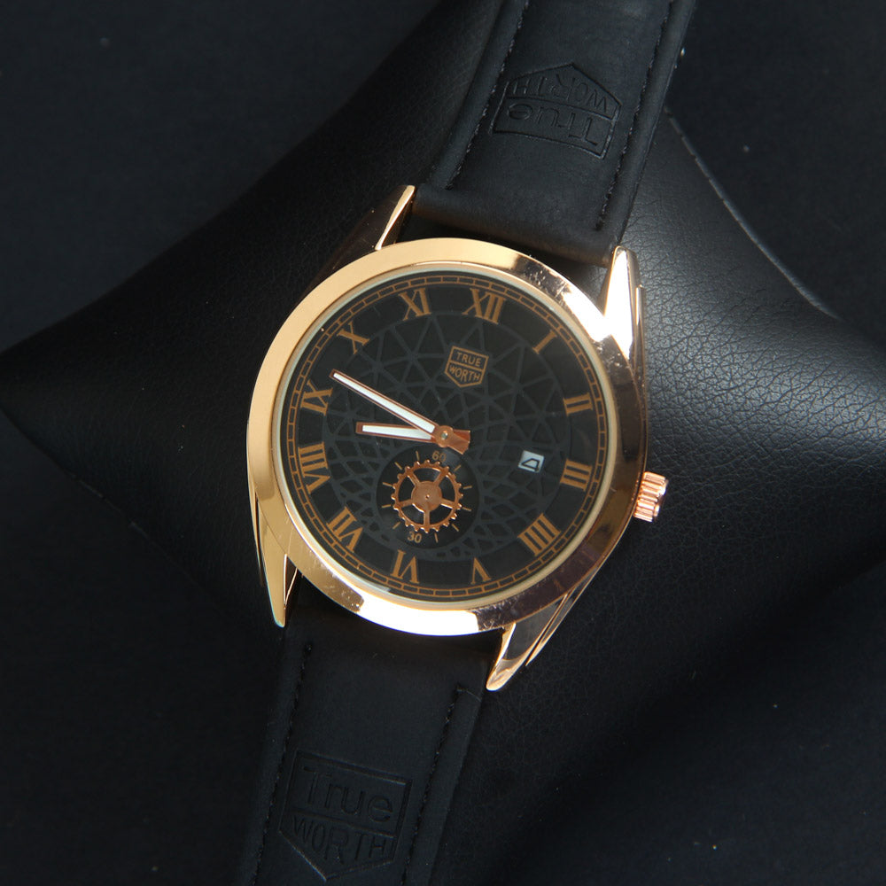 Black 1140 Men's Wrist watch