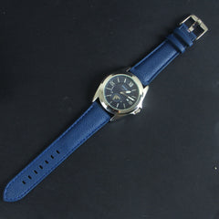 Blue Strap Black Dial 1148 Men's Wrist watch