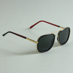 Sunglasses P Golden Frame with Black CR Golden