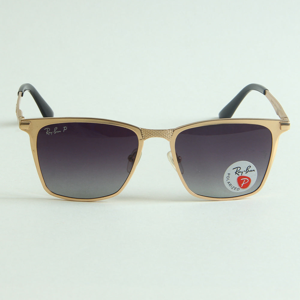 Sunglasses RB Golden Frame with Black CR