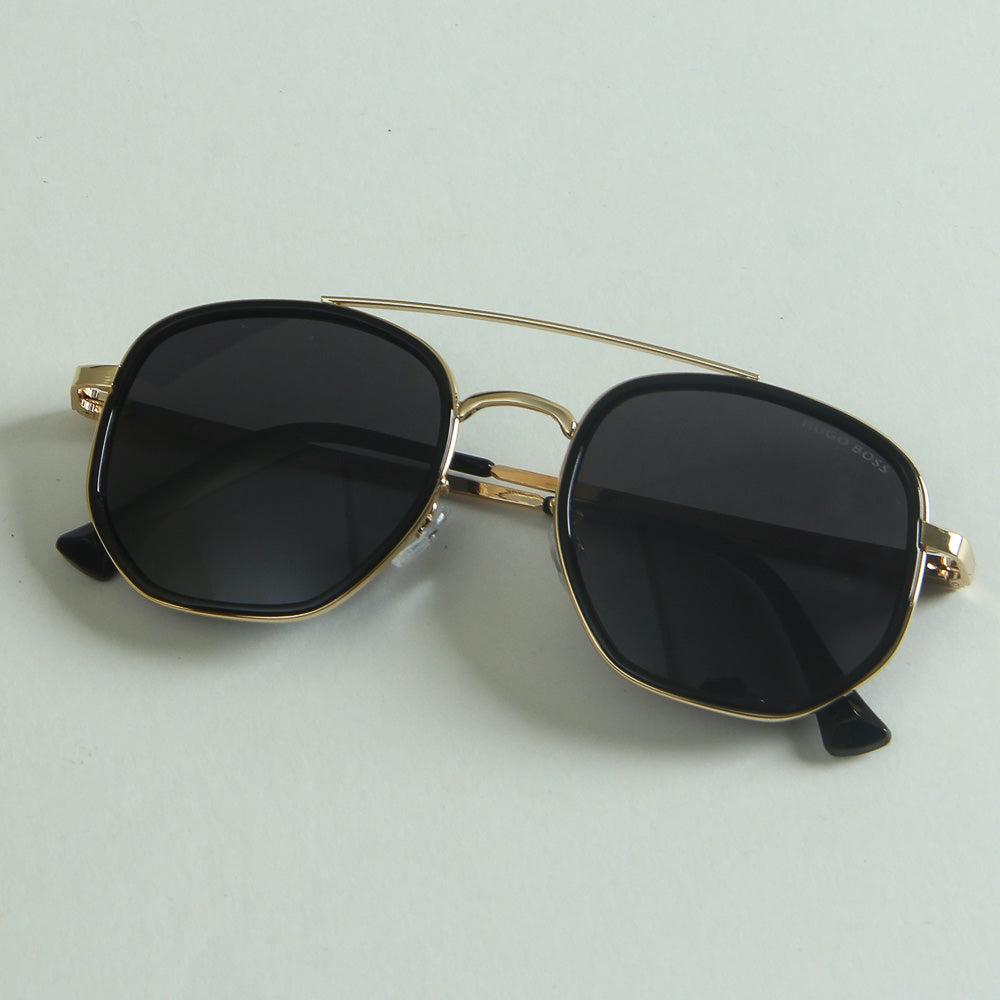 Sunglasses P Golden Frame with Black Golden