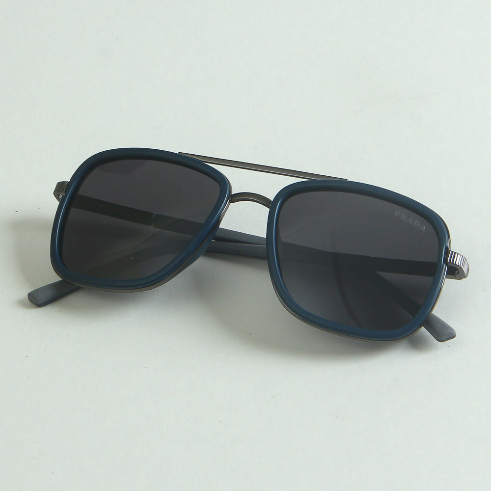Sunglasses P Blue Frame with Black CR Blue