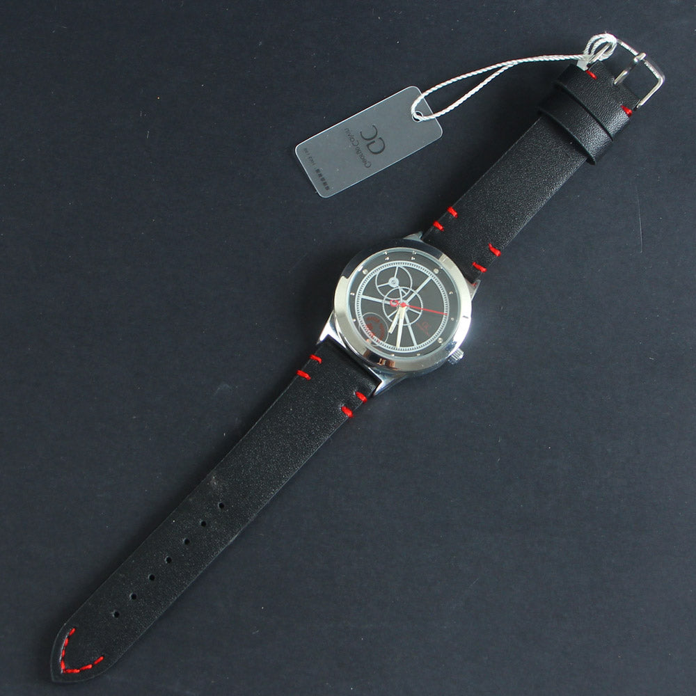 Mens GC Wrist Watch Black Strap with Black Dial 1